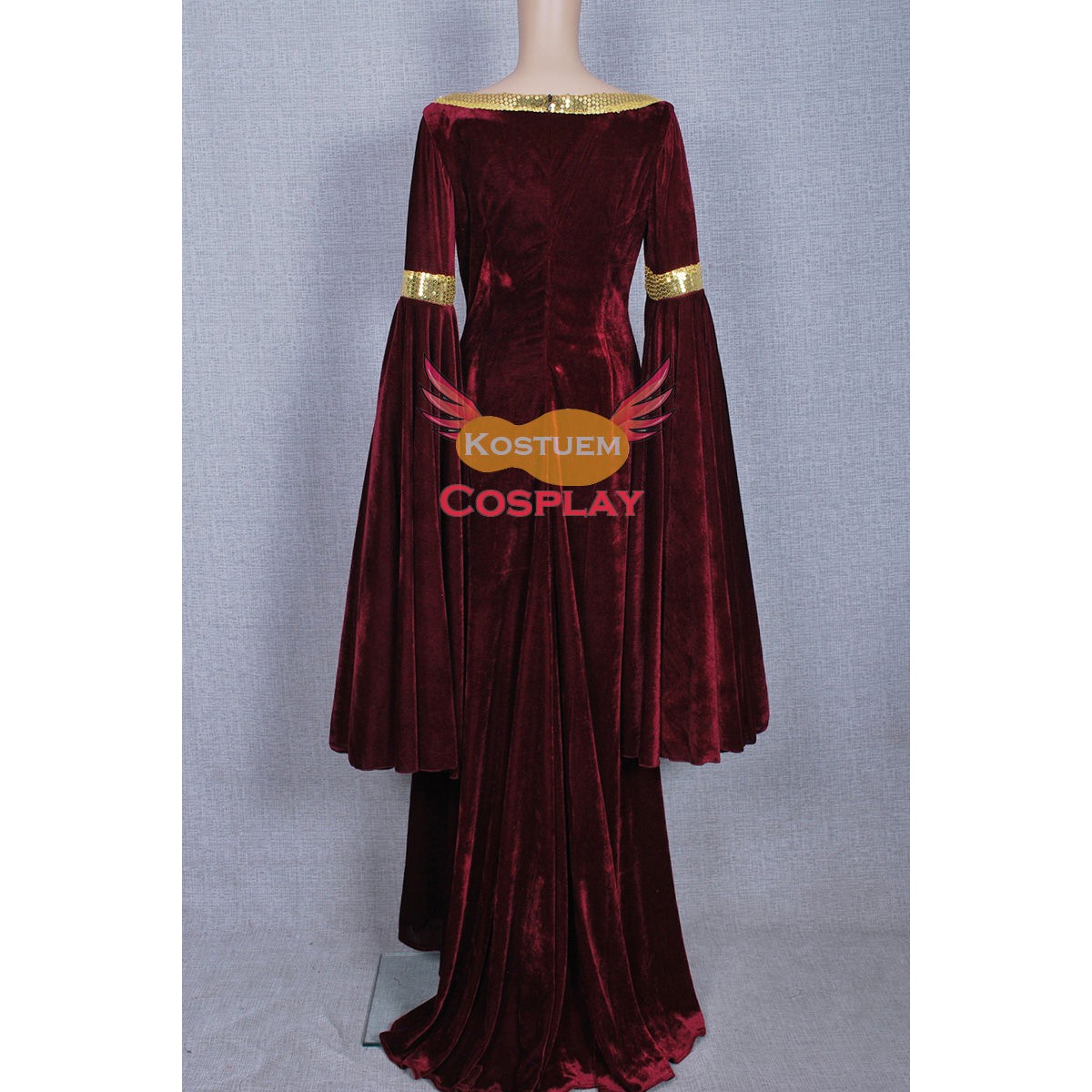Der Herr der Ringe Arwen Rot Kleid