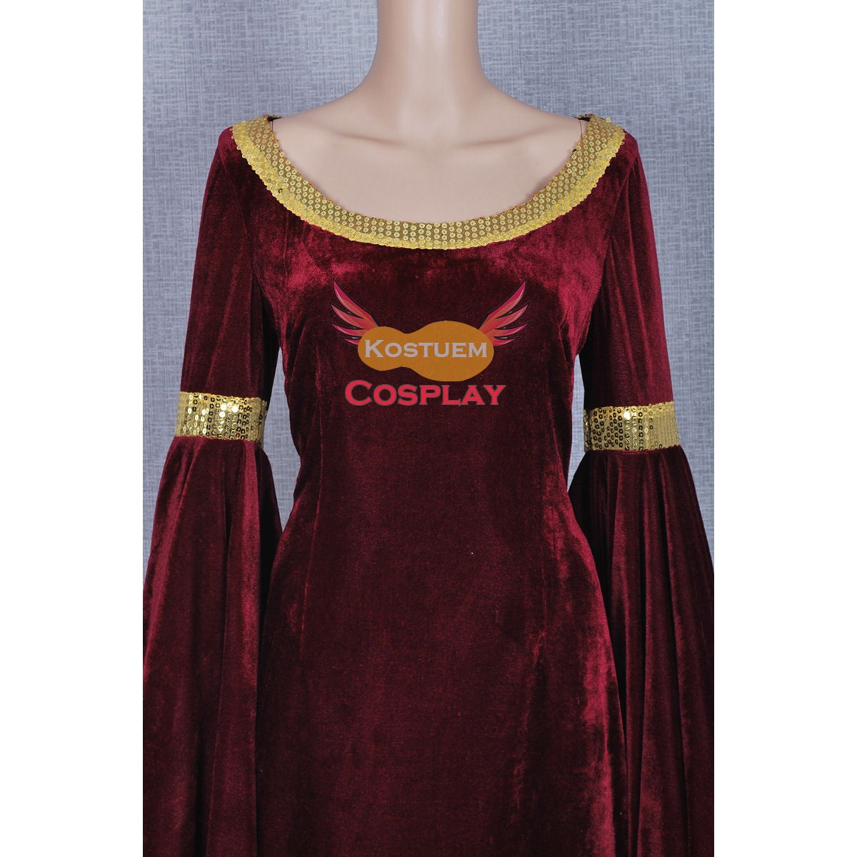 Der Herr der Ringe Arwen Rot Kleid