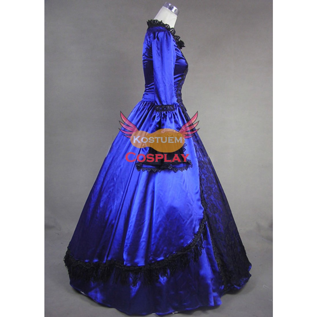 Marie Antoinette Kleid Viktorianische Kleidung Purpur